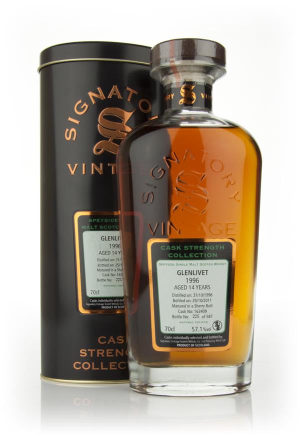 Glenlivet 14 Year Old 1996 - Cask Strength Collection (Signatory) Single Malt Whisky