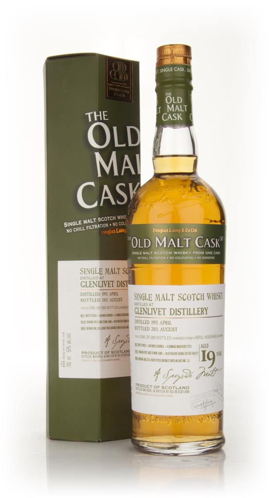 Glenlivet 19 Year Old 1992 - Old Malt Cask (Douglas Laing) Single Malt Whisky