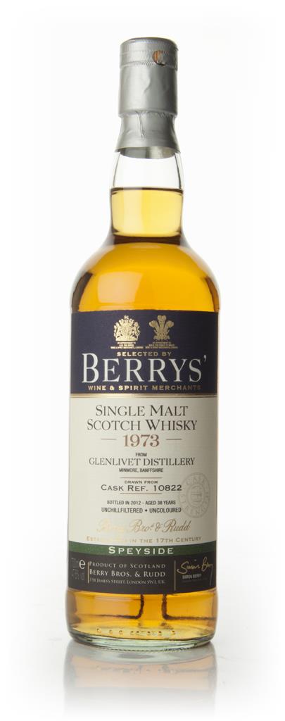 Glenlivet 38 Year Old 1973 - Berry Brothers and Rudd Single Malt Whisky