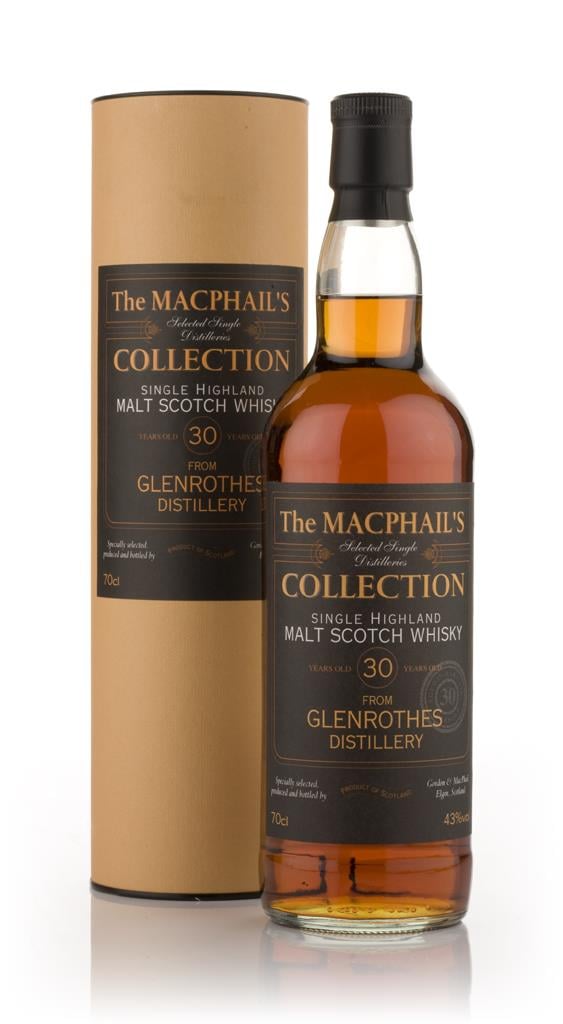Glenrothes 30 Year Old - The MacPhails Collection (Gordon and MacPhai Single Malt Whisky