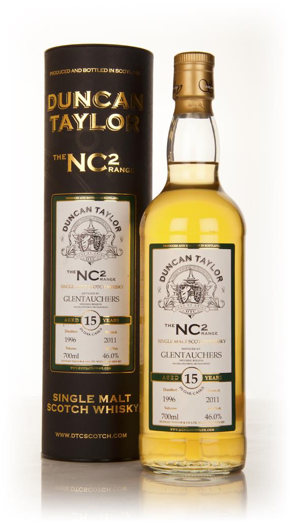 Glentauchers 15 Year Old 1996 - NC2 (Duncan Taylor) Single Malt Whisky