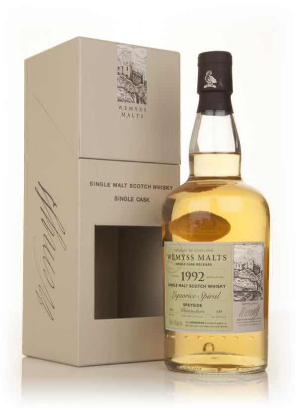 Liquorice Spiral 1992 - Wemyss Malts (Glentauchers) Single Malt Whisky