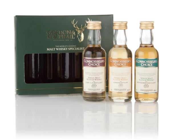 Gordon and MacPhail Traditional Miniatures 3x5cl - Connoisseurs Choice Single Malt Whisky