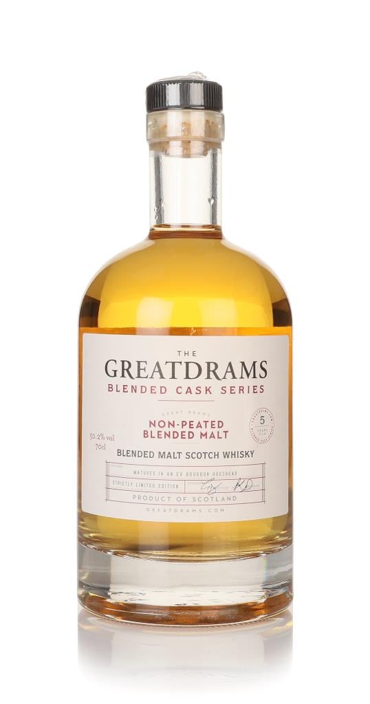 Non-Peated Blended Malt 5 Year Old - Blended Cask Series (GreatDrams) Blended Malt Whisky