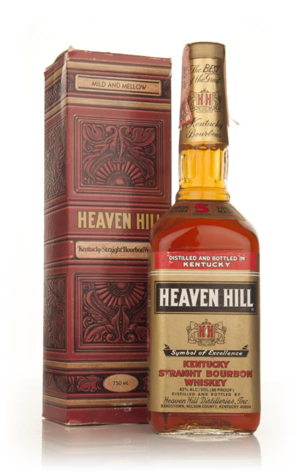 Heaven Hill 5 Year Old Kentucky Bourbon - 1980s Bourbon Whiskey