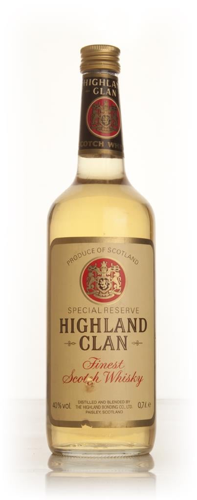 Highland Clan Special Reserve - 1970s Blended Whisky
