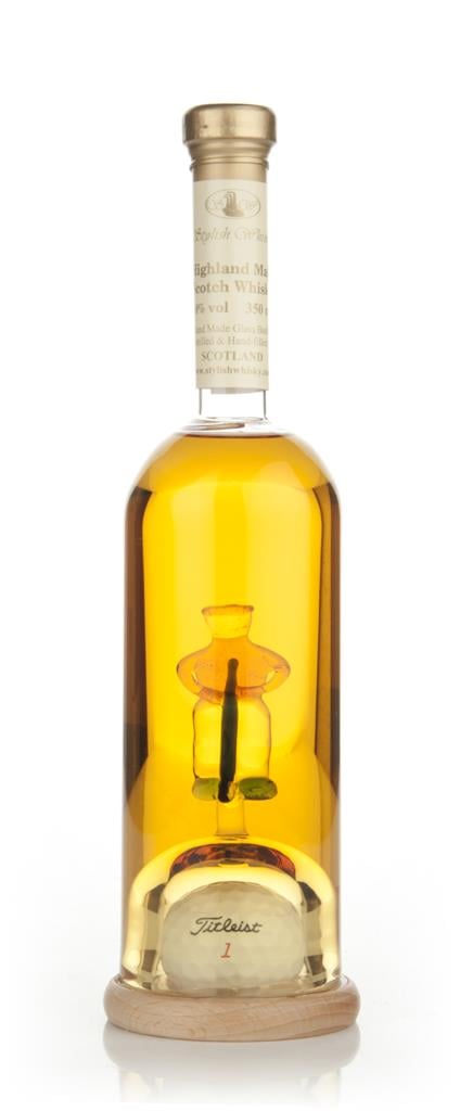 Highland Malt Golfer With Ball In Bottle Blended Whisky