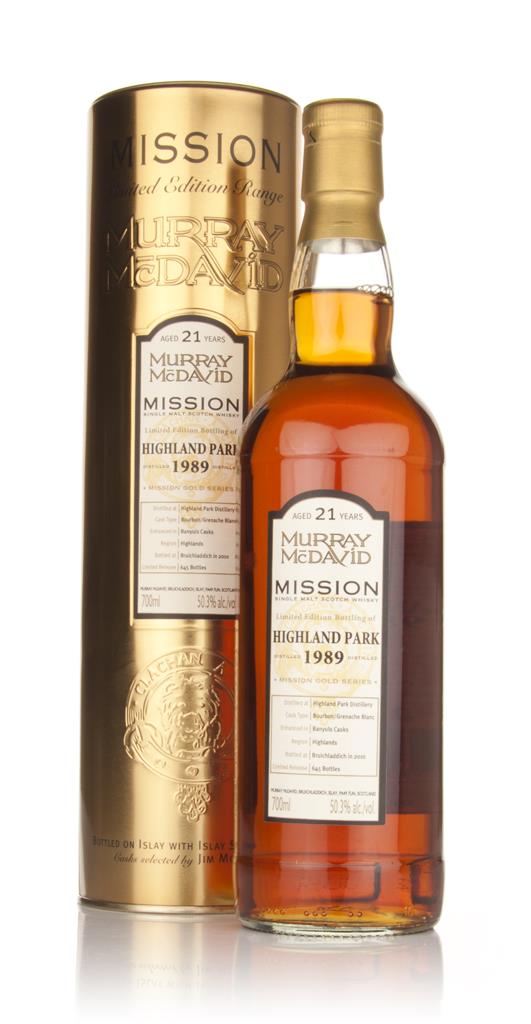 Highland Park 21 Year Old 1989 - Mission (Murray McDavid) Single Malt Whisky