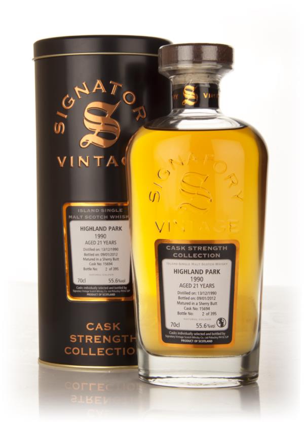 Highland Park 21 Year Old 1990 Cask 15694 - Cask Strength Collection ( Single Malt Whisky