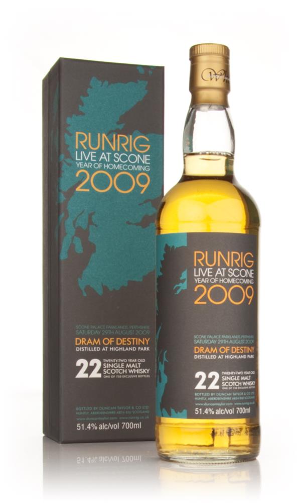 Highland Park 22 Year Old Runrig 2009 Dram of Destiny (Duncan Taylor) Single Malt Whisky