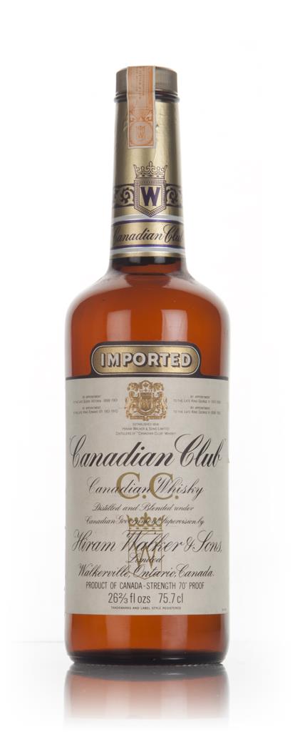 Canadian Club 6 Year Old Whisky - 1970s Blended Whiskey