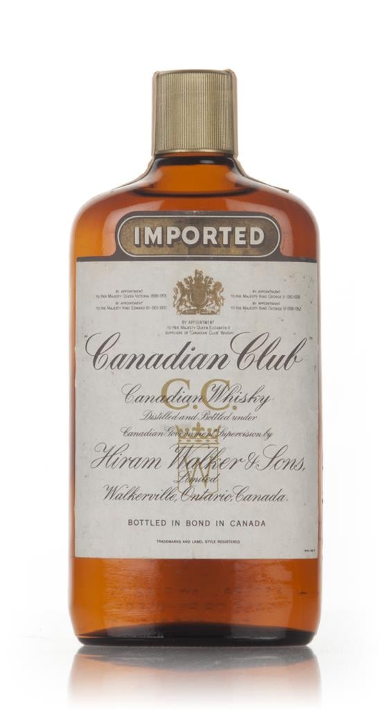 Canadian Club 6 Year Old Whisky - 1967 Blended Whiskey
