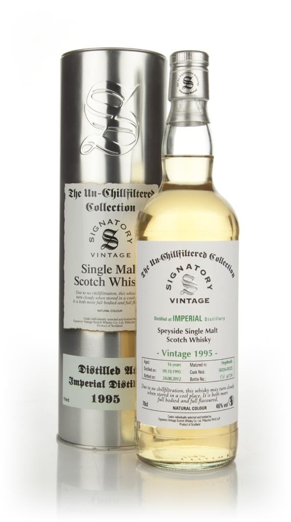 Imperial 16 Year Old 1995 - Un-Chillfiltered (Signatory) Single Malt Whisky