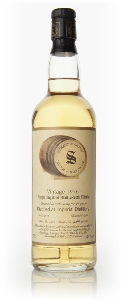 Imperial 21 Year Old 1976 (Signatory Vintage) Single Malt Whisky