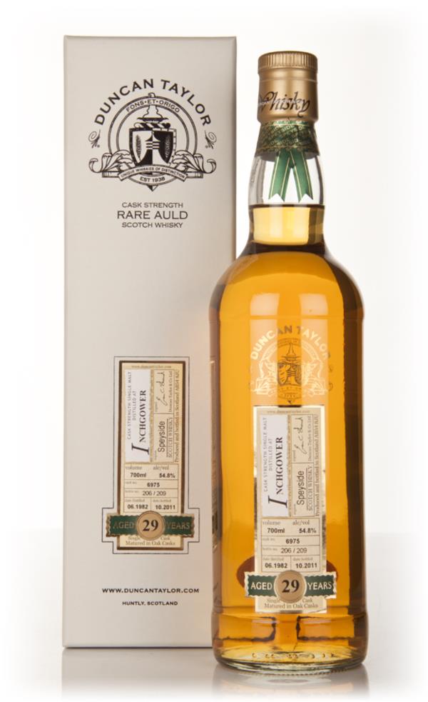 Inchgower 29 Year Old 1982 - Rare Auld (Duncan Taylor) Single Malt Whisky