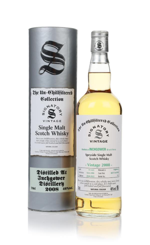 Inchgower 14 Year Old 2008 (casks 801175 & 801188) - Un-Chillfiltered Single Malt Whisky
