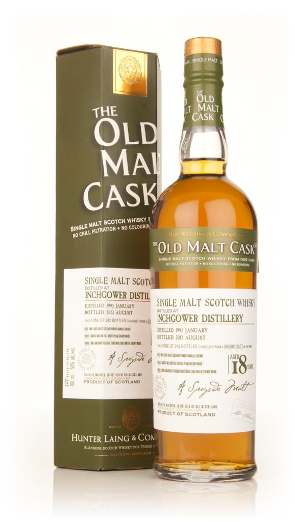 Inchgower 18 Year Old 1995 (cask 9983) - Old Malt Cask (Hunter Laing) Single Malt Whisky