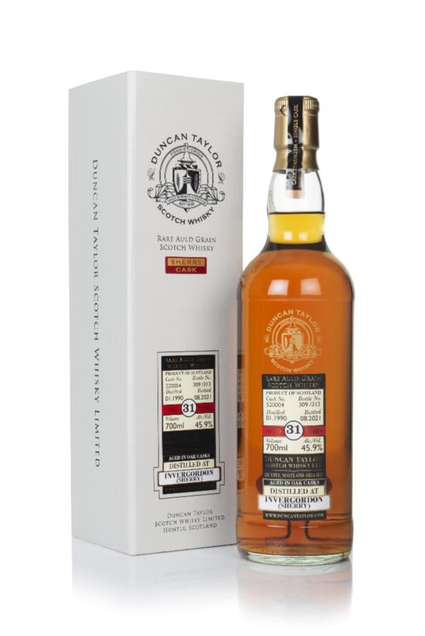 Invergordon 31 Year Old 1990 (cask 520004) - Rare Auld (Duncan Taylor) Grain Whisky