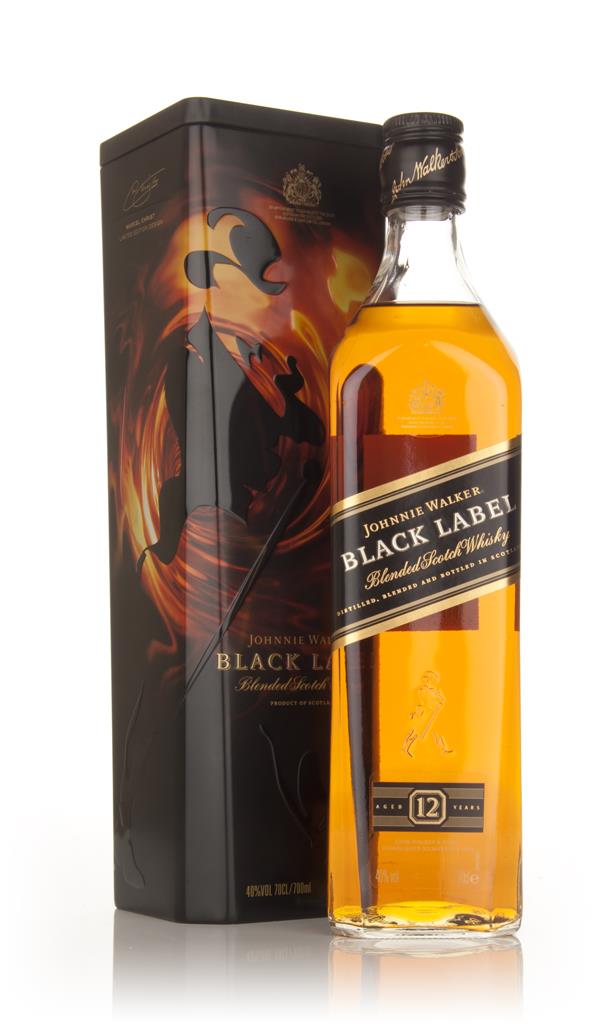 Johnnie Walker Black Label in Presentation Tin Blended Whisky