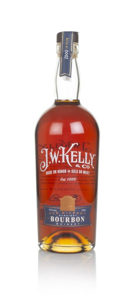 J.W. Kelly Old Milford Bourbon Whiskey