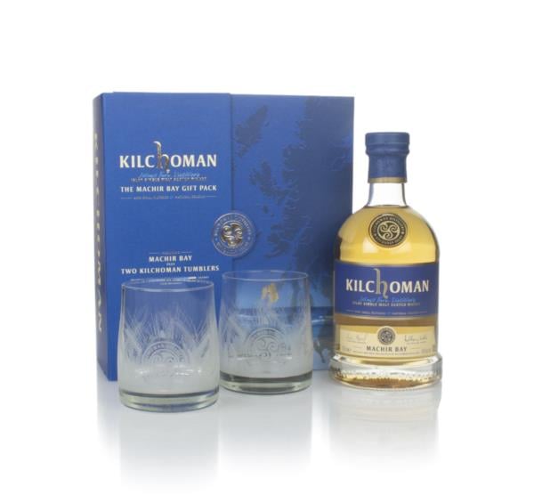 Kilchoman Machir Bay Gift Pack with 2x Glasses Single Malt Whisky