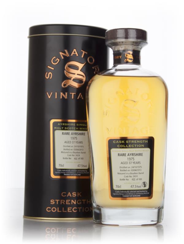 Rare Ayrshire 37 Year Old 1975 (cask 3424) - Cask Strength Collection Single Malt Whisky