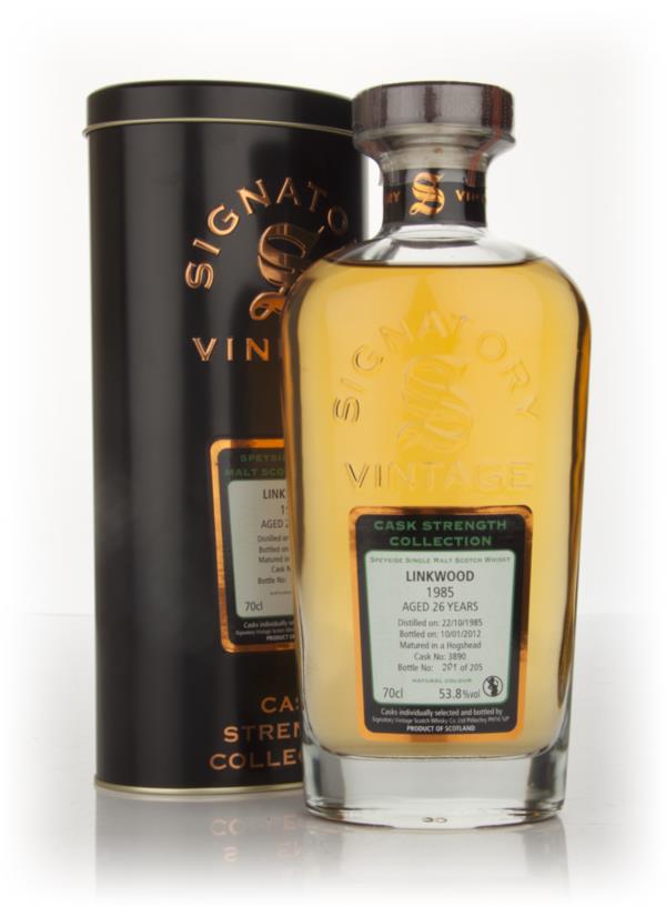 Linkwood 26 Year Old 1985 - Cask Strength Collection (Signatory) Single Malt Whisky