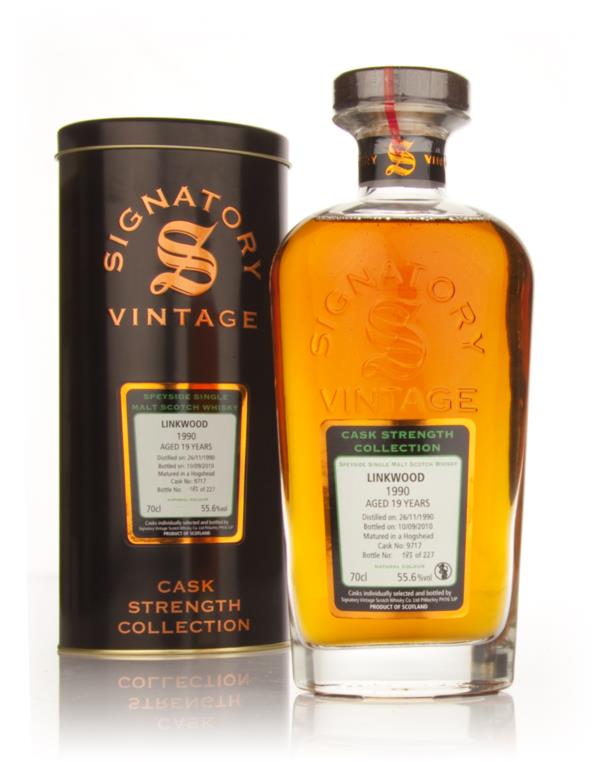 Linkwood 19 Year Old 1990 - Cask Strength Collection (Signatory) Single Malt Whisky