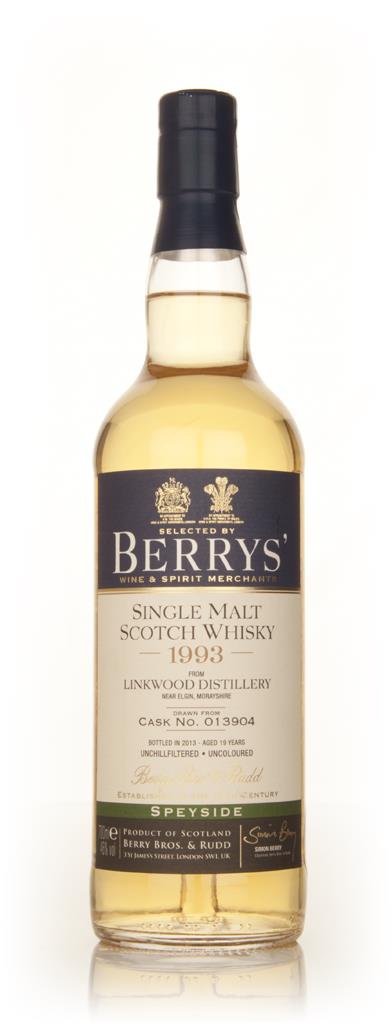 Linkwood 19 Year Old 1993 (cask 013904) (Berry Bros. & Rudd) Single Malt Whisky
