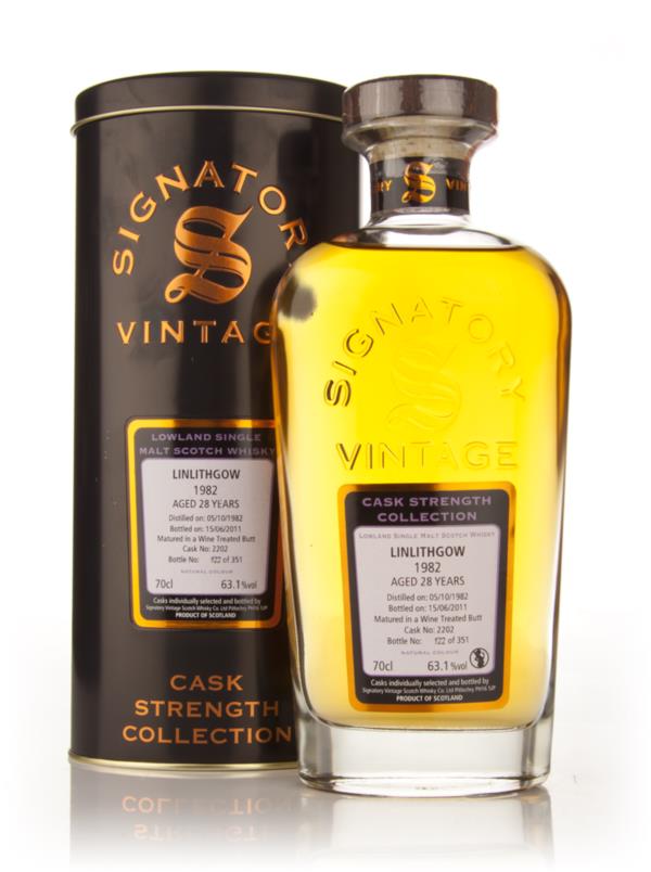 Linlithgow 28 Year Old 1982 Cask 2202 - Cask Strength Collection (Sign Single Malt Whisky