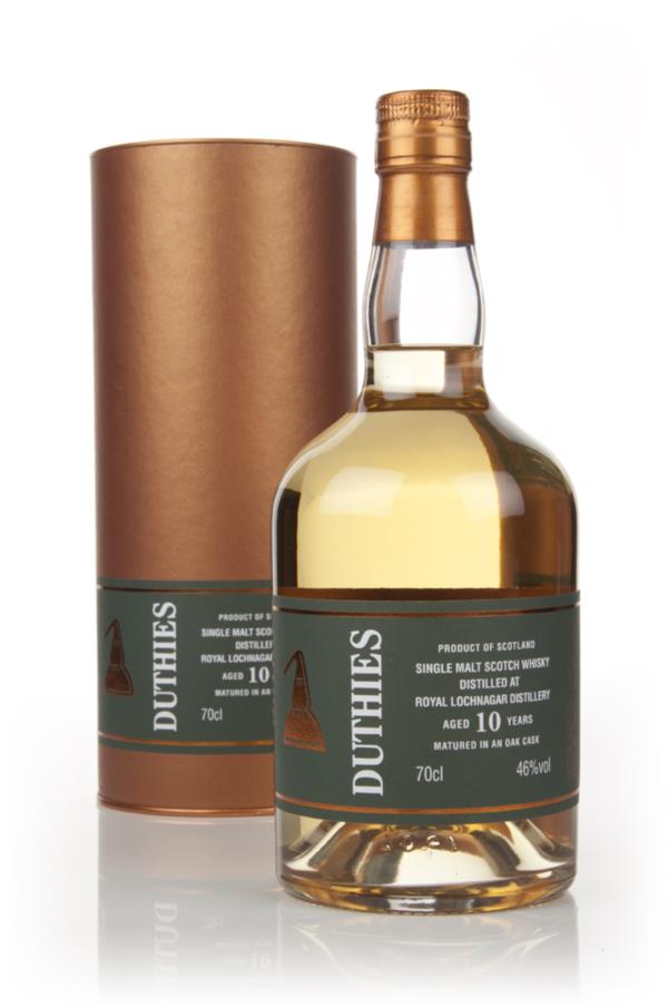 Royal Lochnagar 10 Year Old - Duthies (WM Cadenhead) Single Malt Whisky