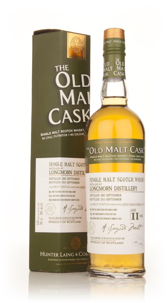 Longmorn 11 Year Old 2002 (cask 10029) - Old Malt Cask (Hunter Laing) Single Malt Whisky