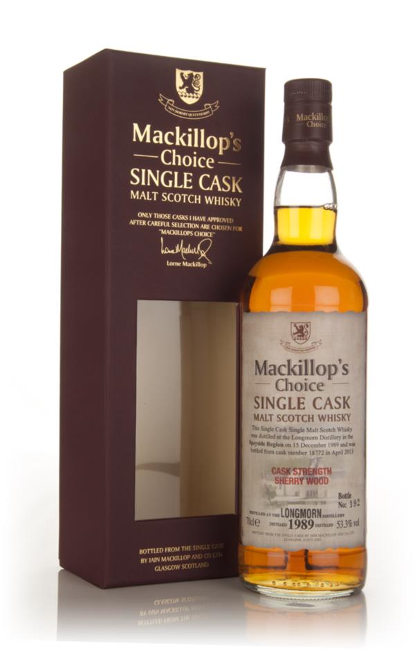 Longmorn 23 Year Old 1989 (cask 18772) - Mackillop's Choice Single Malt Whisky