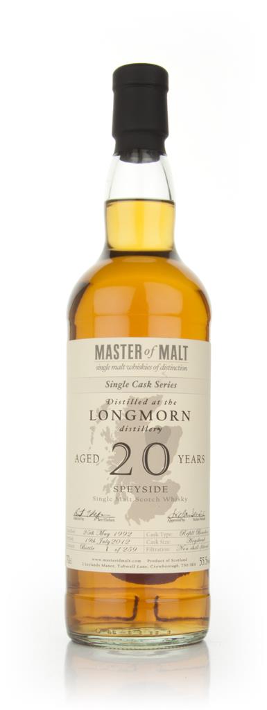 Longmorn 20 Year Old - Single Cask (Master of Malt) Single Malt Whisky