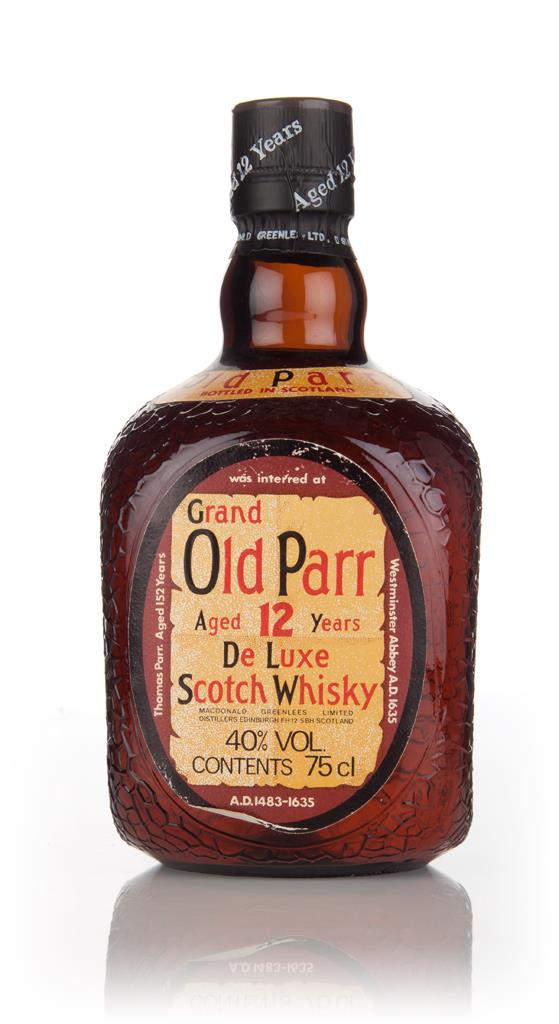 Grand Old Parr 12 Year Old - 1970s 3cl Sample Blended Whisky