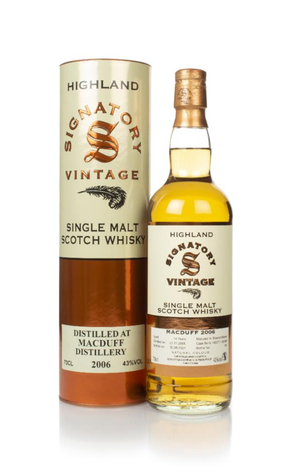 Macduff 14 Year Old 2006 (casks 102377 & 102389) - Signatory Single Malt Whisky