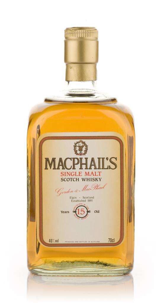 MacPhails 15 Year Old Single Malt Whisky