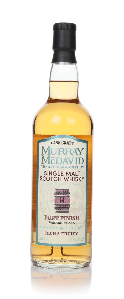 Mannochmore Rich & Fruity Port Finish - Cask Craft (Murray McDavid) Single Malt Whisky