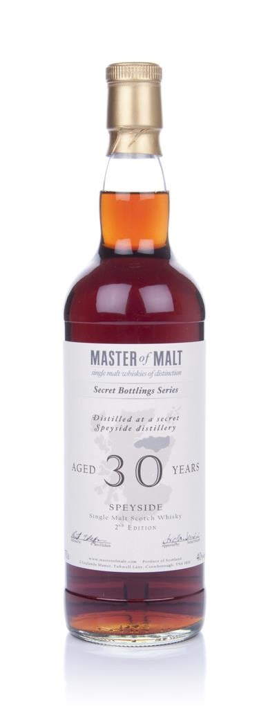 Master of Malt 30 Year Old Speyside (2nd Edition) Single Malt Whisky