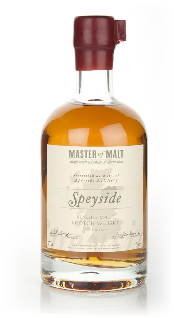 Master of Malt Speyside Single Malt Single Malt Whisky