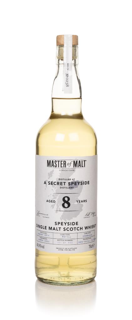 Secret Speyside Distillery 8 Year Old 2014 Single Cask (Master of Malt Single Malt Whisky