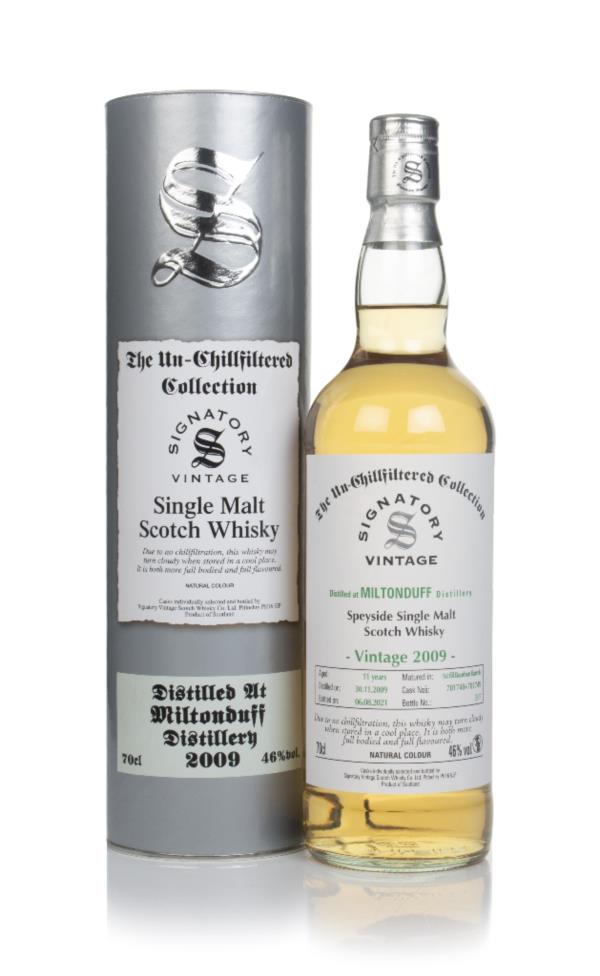 Miltonduff 11 Year Old 2009 (casks 701748 & 701749) - Un-Chillfiltered Single Malt Whisky