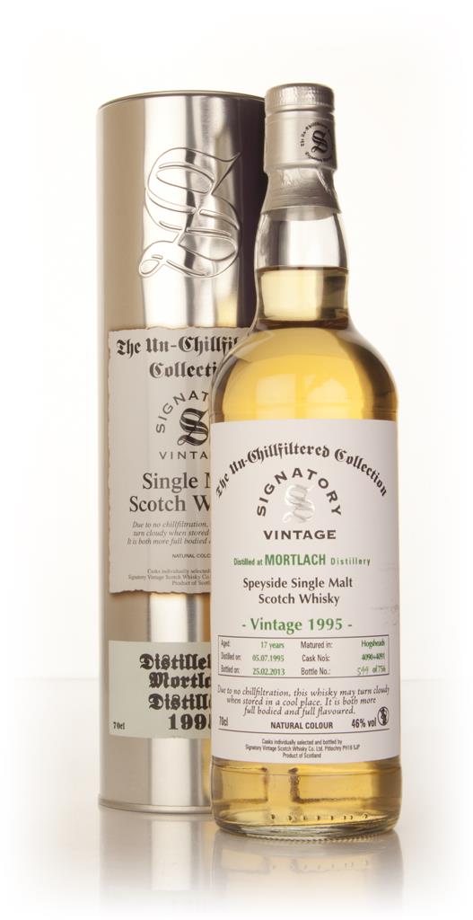 Mortlach 17 Year Old 1995 (casks 4090+4091) - Un-Chillfiltered (Signat Single Malt Whisky