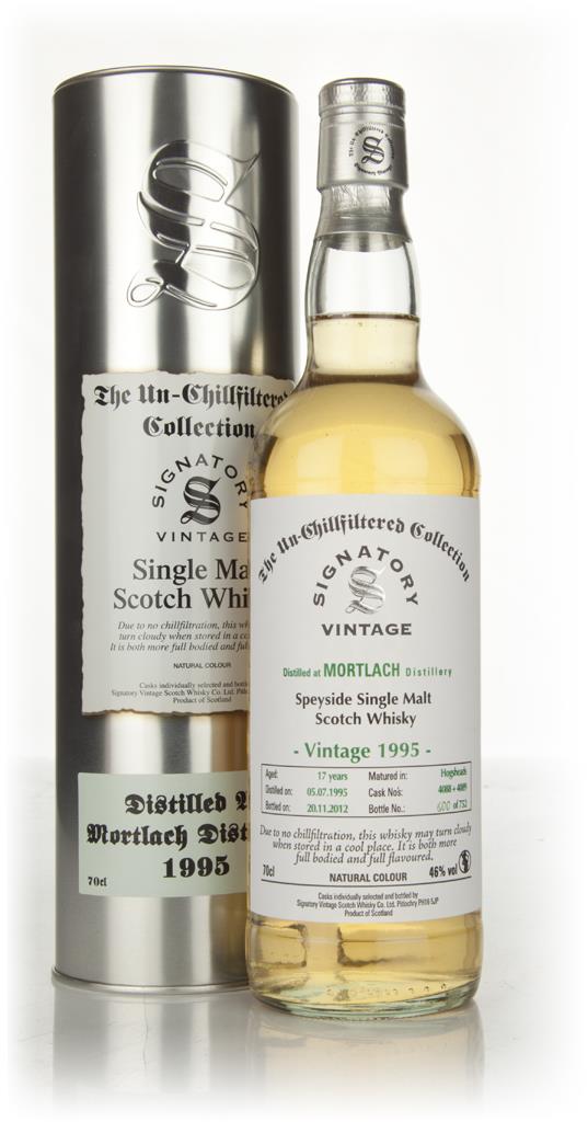Mortlach 17 Year Old 1995 - Un-Chillfiltered (Signatory) Single Malt Whisky
