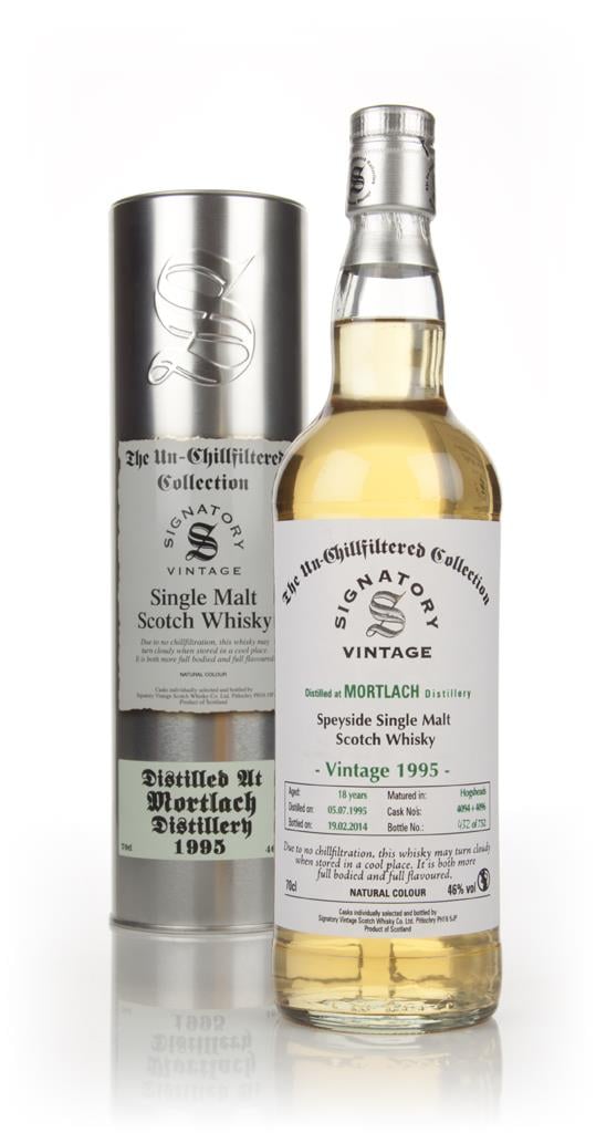 Mortlach 18 Year Old 1995 (casks 4094+4096) - Un-Chillfiltered (Signat Single Malt Whisky