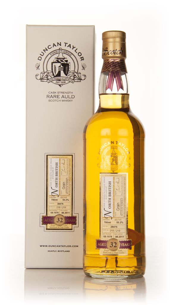 North British 32 Year Old 1978 Cask 38476 - Rare Auld (Duncan Taylor) Single Grain Whisky