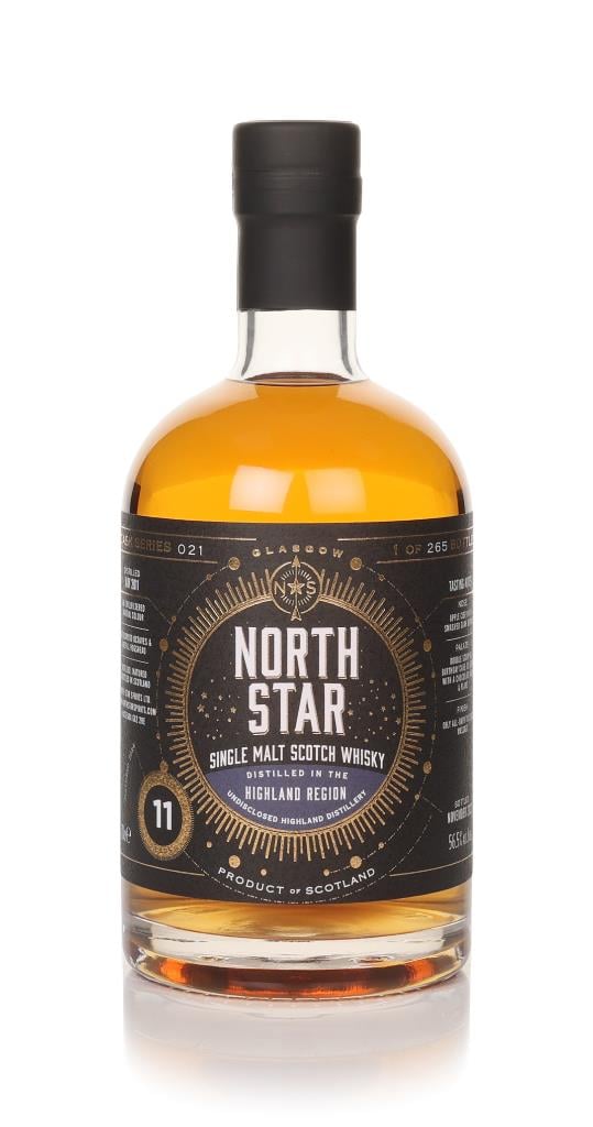 Secret Highland 11 Year Old 2011 - North Star Spirits Single Malt Whisky
