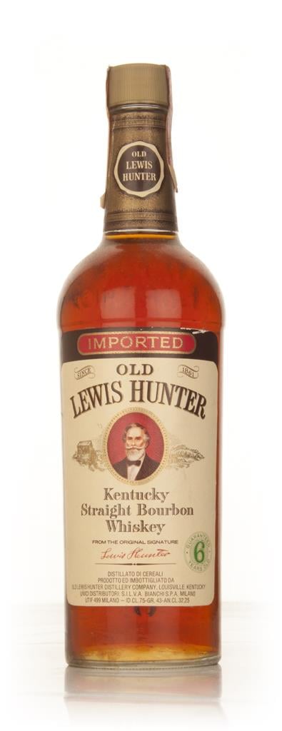 Old Lewis Hunter 6 Year Old - 1970s Bourbon Whiskey