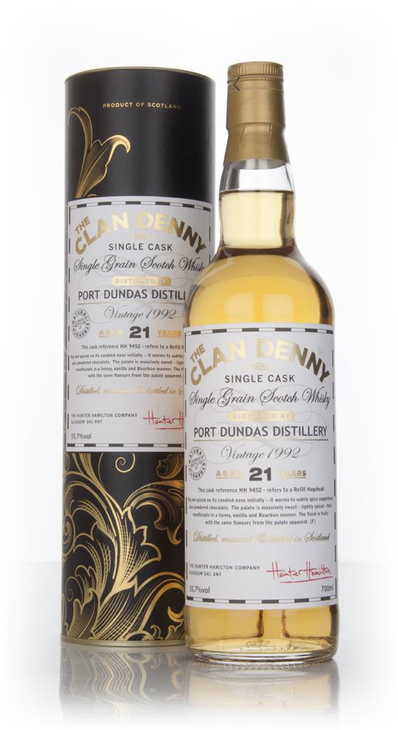 Port Dundas 21 Year Old 1992 (cask 9452) - The Clan Denny (Douglas Lai Grain Whisky