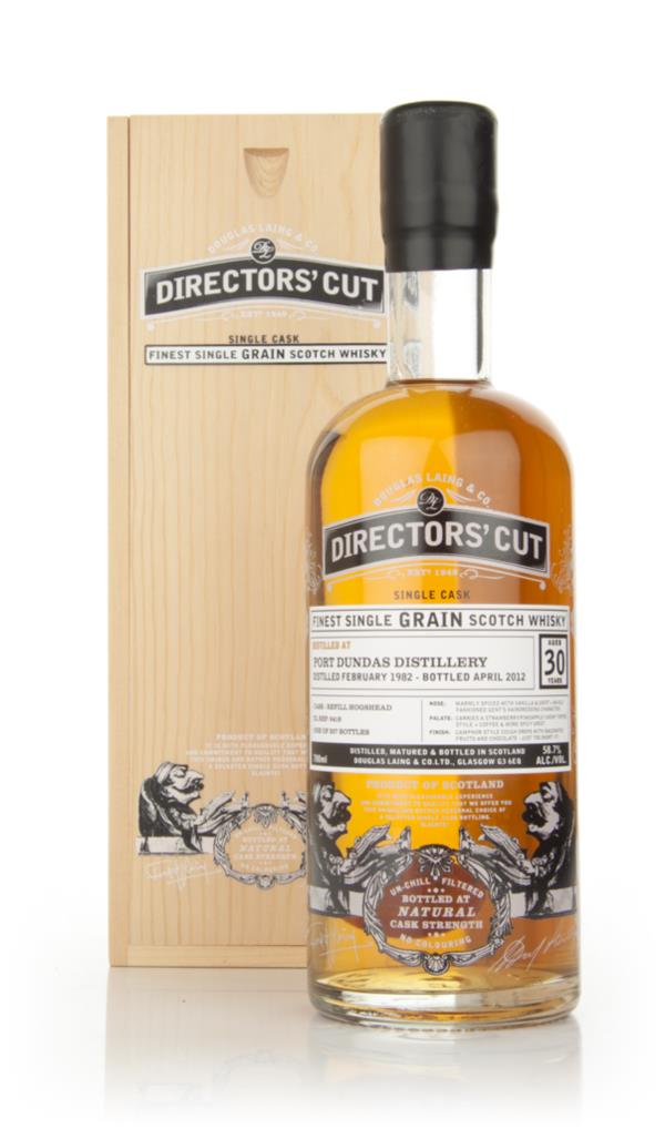 Port Dundas 30 Year Old 1982 - Directors Cut (Dougas Laing) Single Malt Whisky
